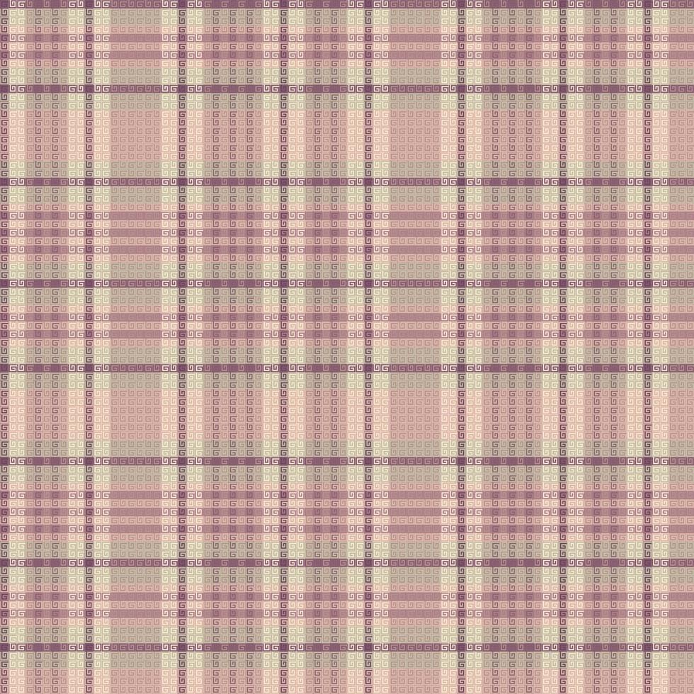 Tartan plaid pattern with texture and coffee color. Vector illustration.
