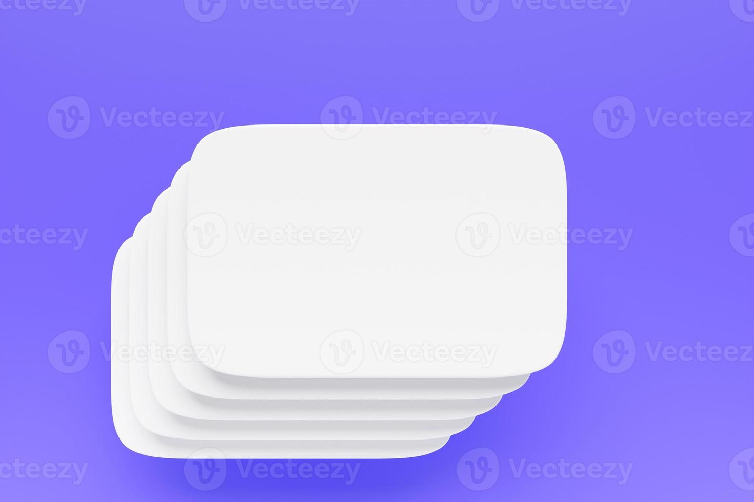 3d illustration of the edges of   white   sheets of paper.Abstract  geometric background, texture photo