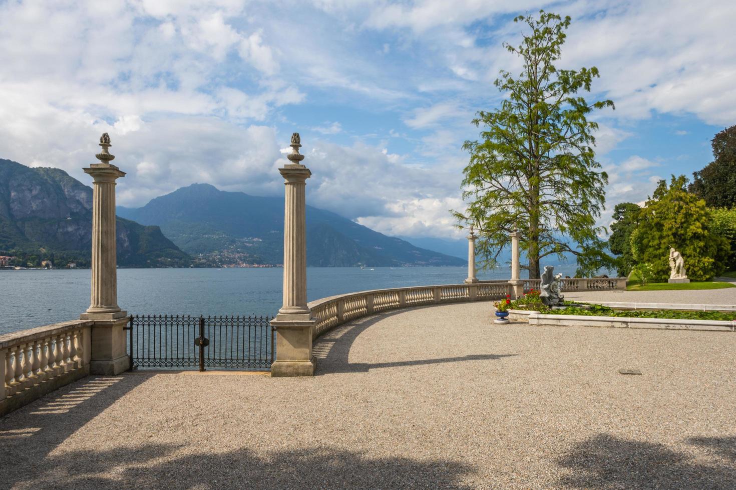 Como lake seen from Bellagio photo