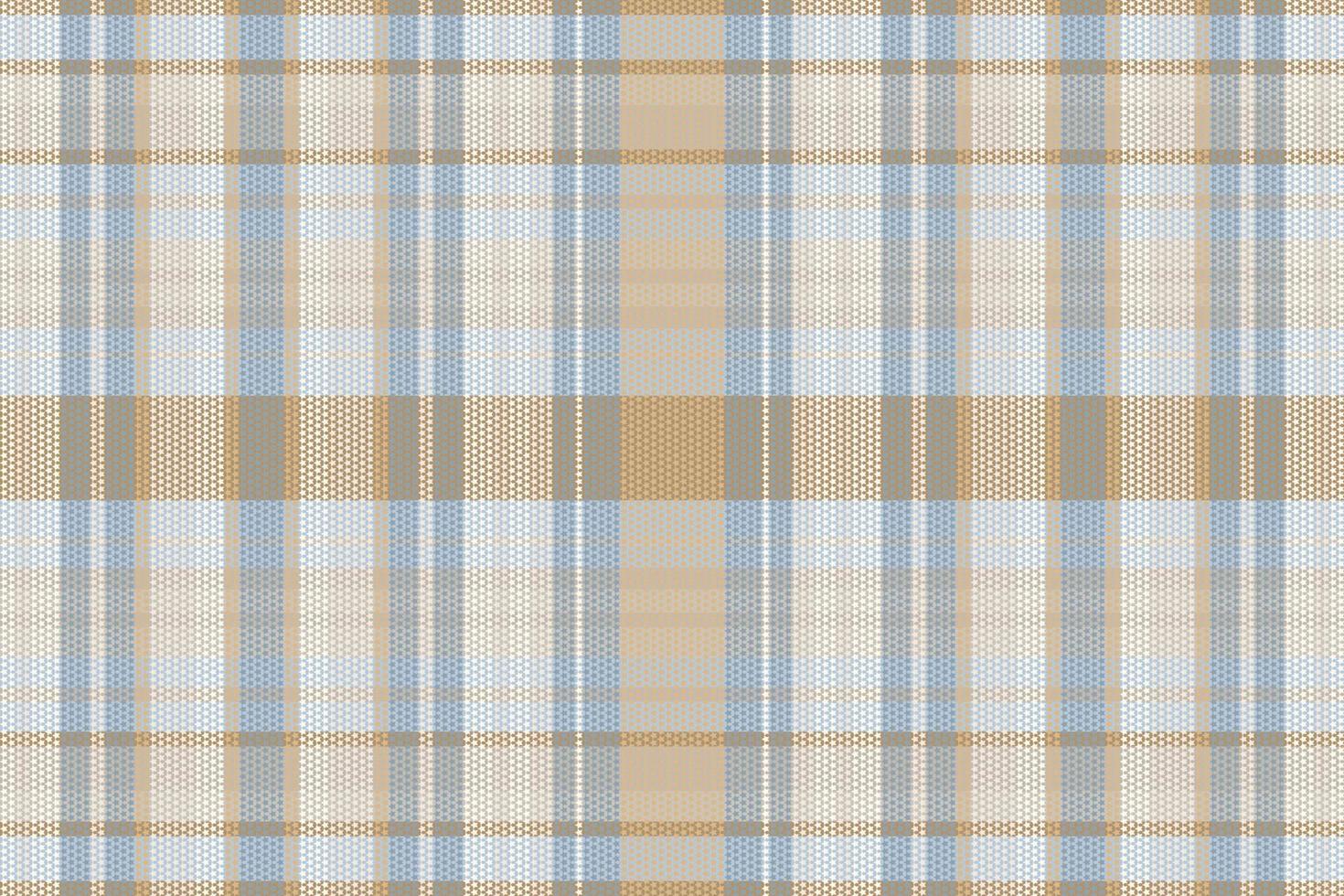 Tartan plaid pattern with texture and coffee color. Vector illustration.