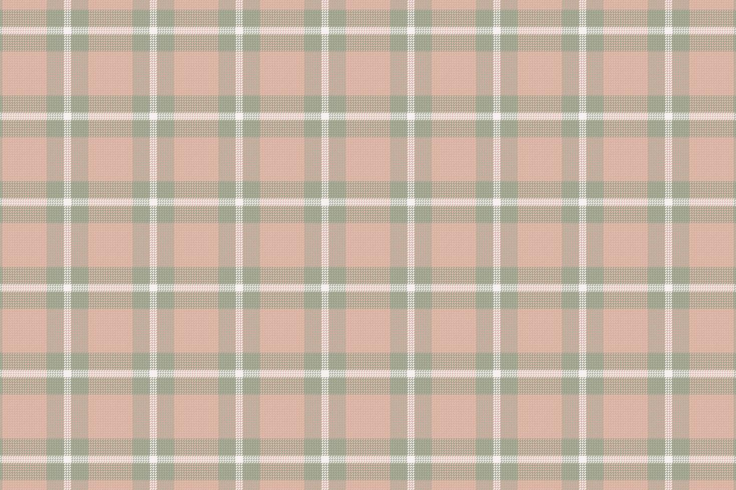 Tartan plaid pattern with texture and coffee color. vector