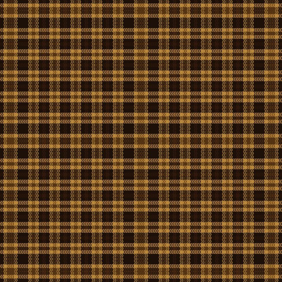 Tartan plaid pattern with texture and coffee color. Vector illustration.