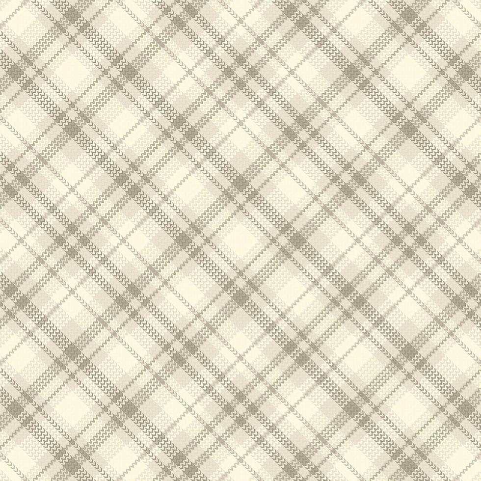 Tartan plaid pattern with texture and coffee color. vector