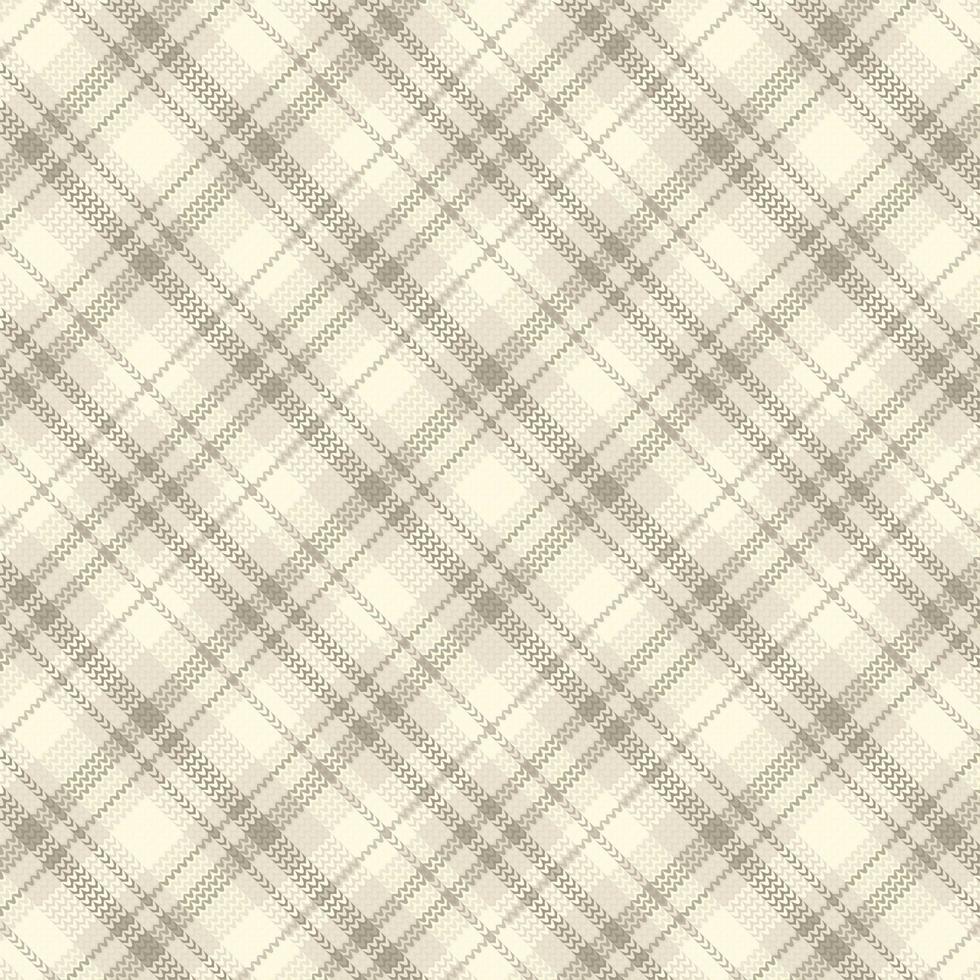 Tartan plaid pattern with texture and coffee color. vector