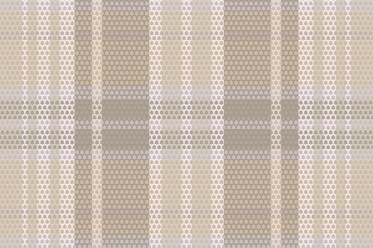 Tartan plaid pattern with texture and coffee color. vector