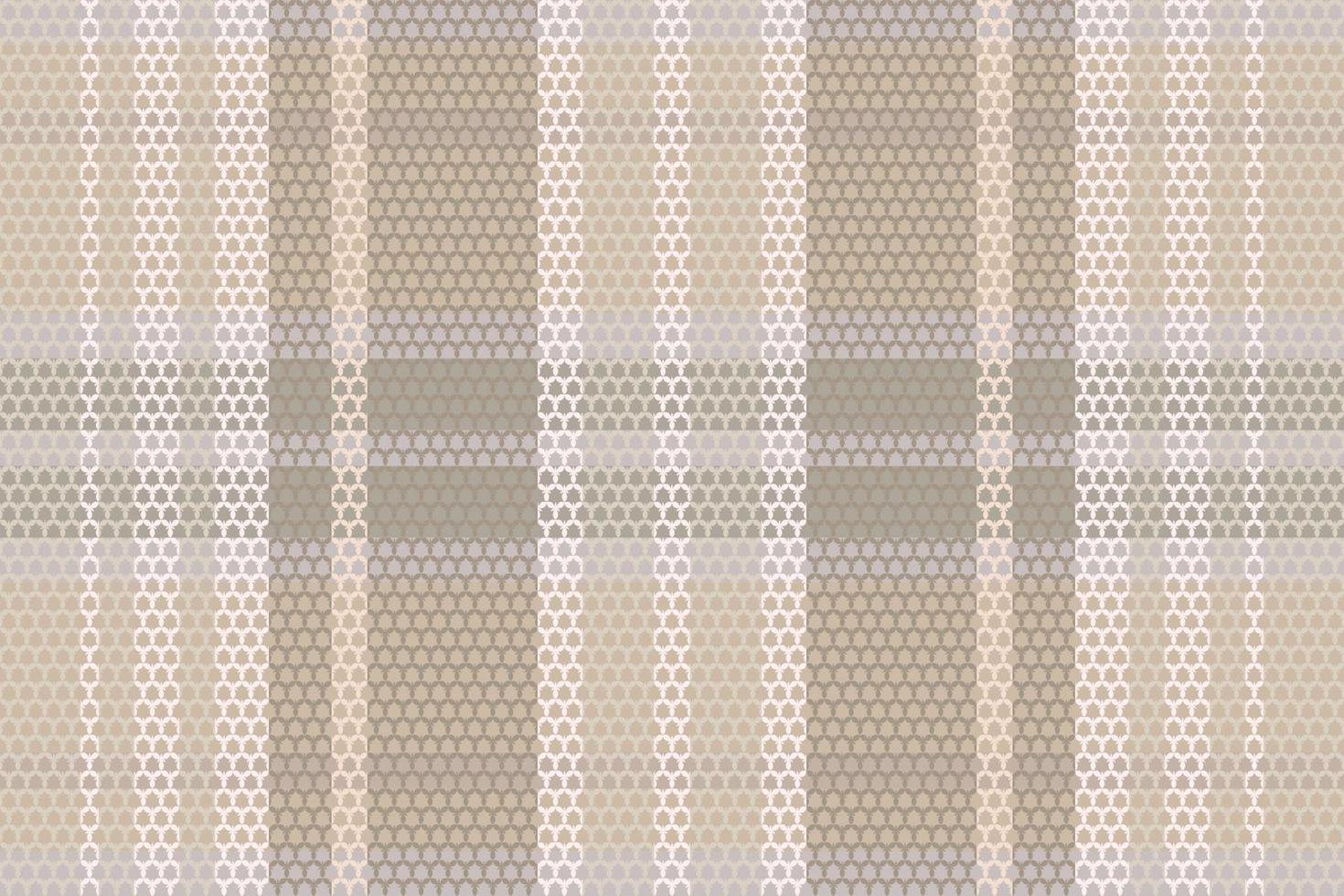 Tartan plaid pattern with texture and coffee color. vector