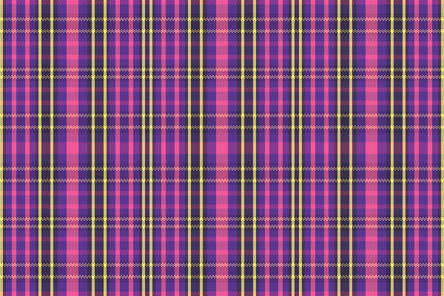 tartan plaid pattern with texture and retro color. vector