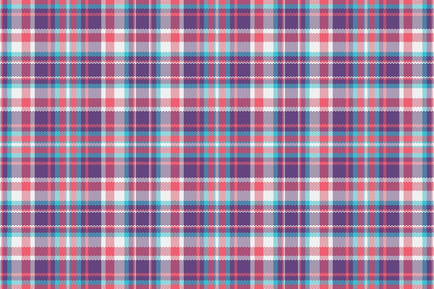 tartan plaid pattern with texture and retro color. vector