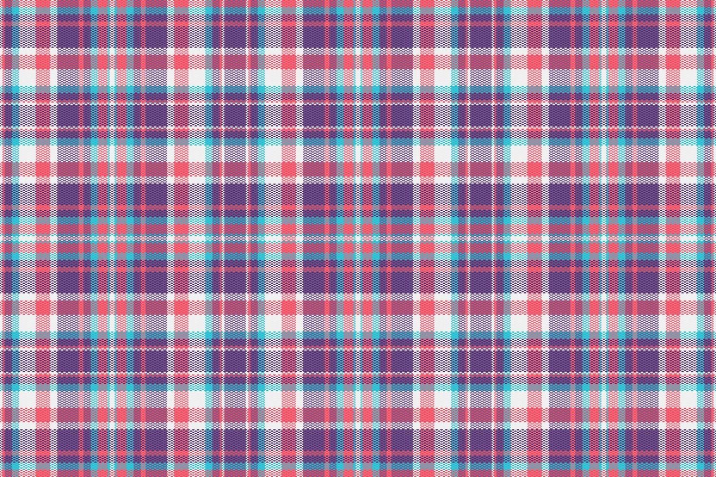 tartan plaid pattern with texture and retro color. vector