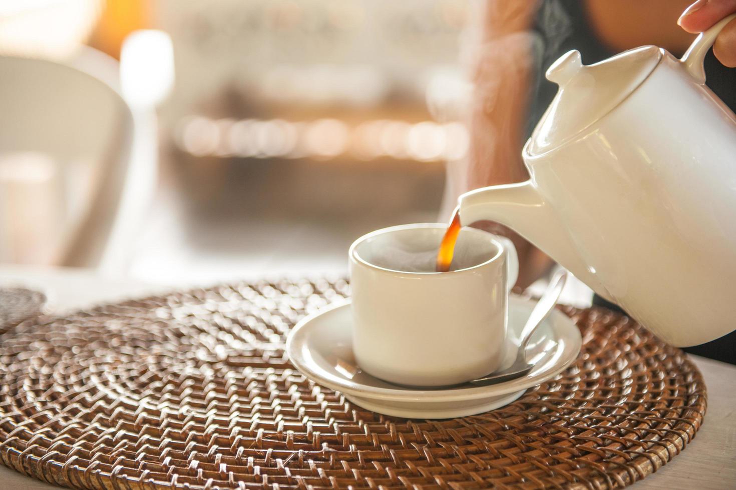 Coffee and cup photo