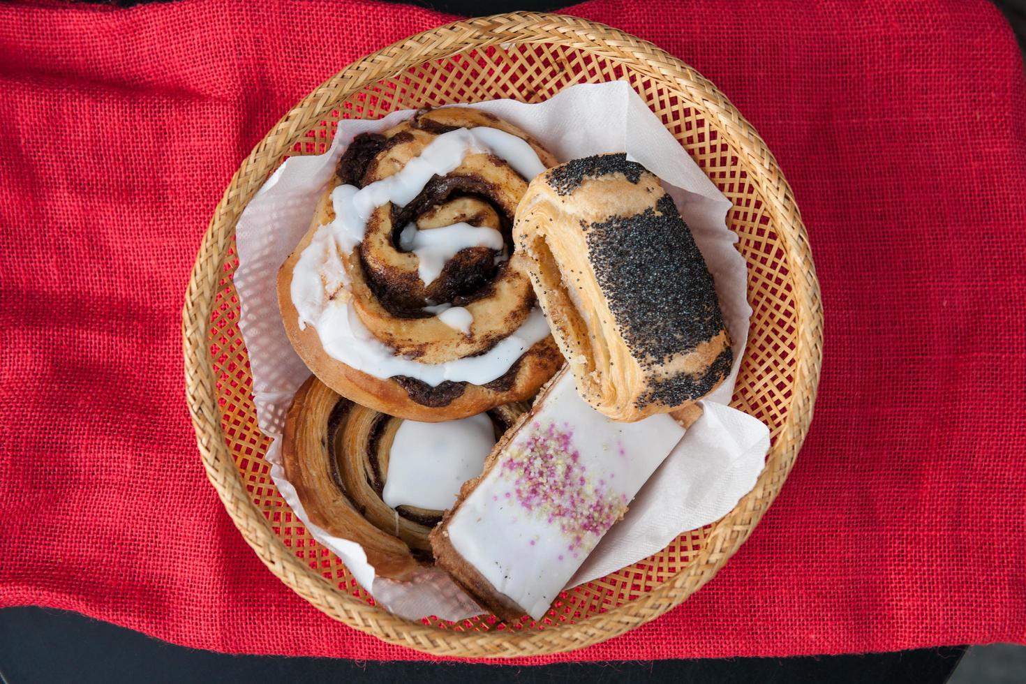 Tasty Danish pastry photo