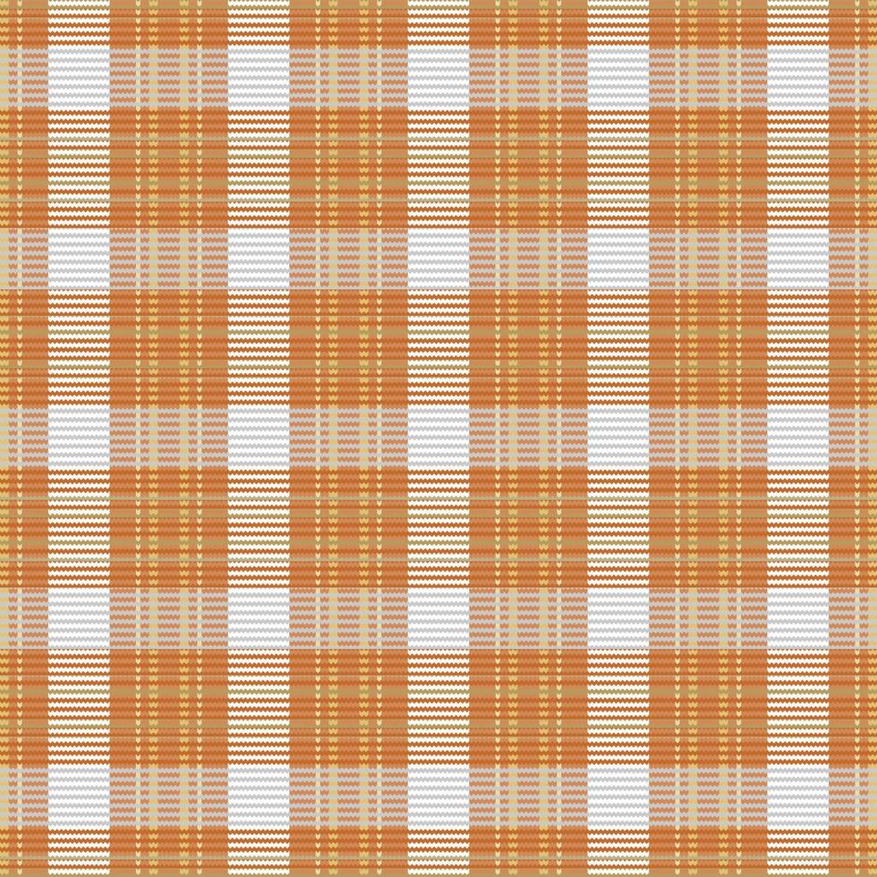 Tartan plaid pattern with texture and coffee color. vector