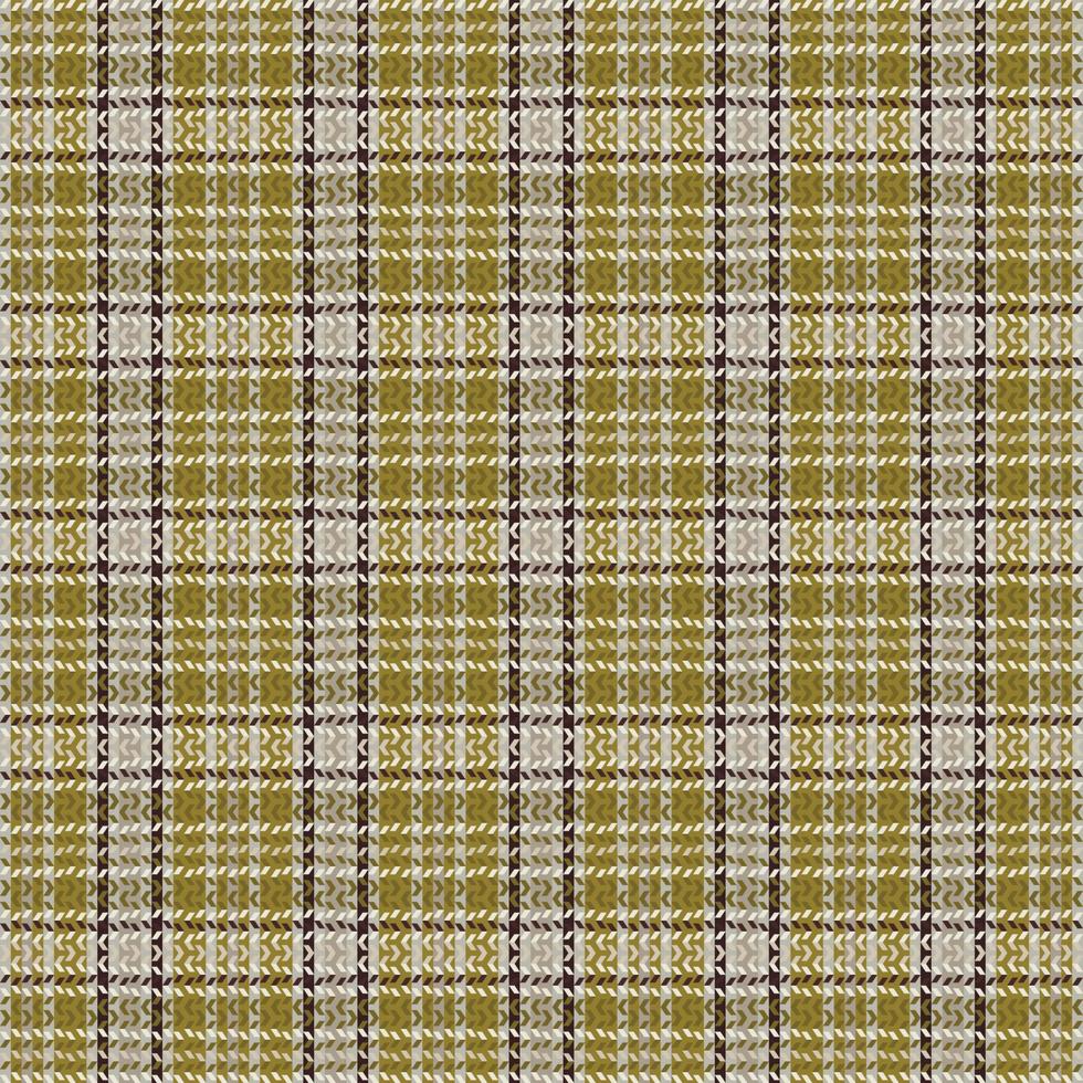 Tartan plaid pattern with texture and coffee color. vector