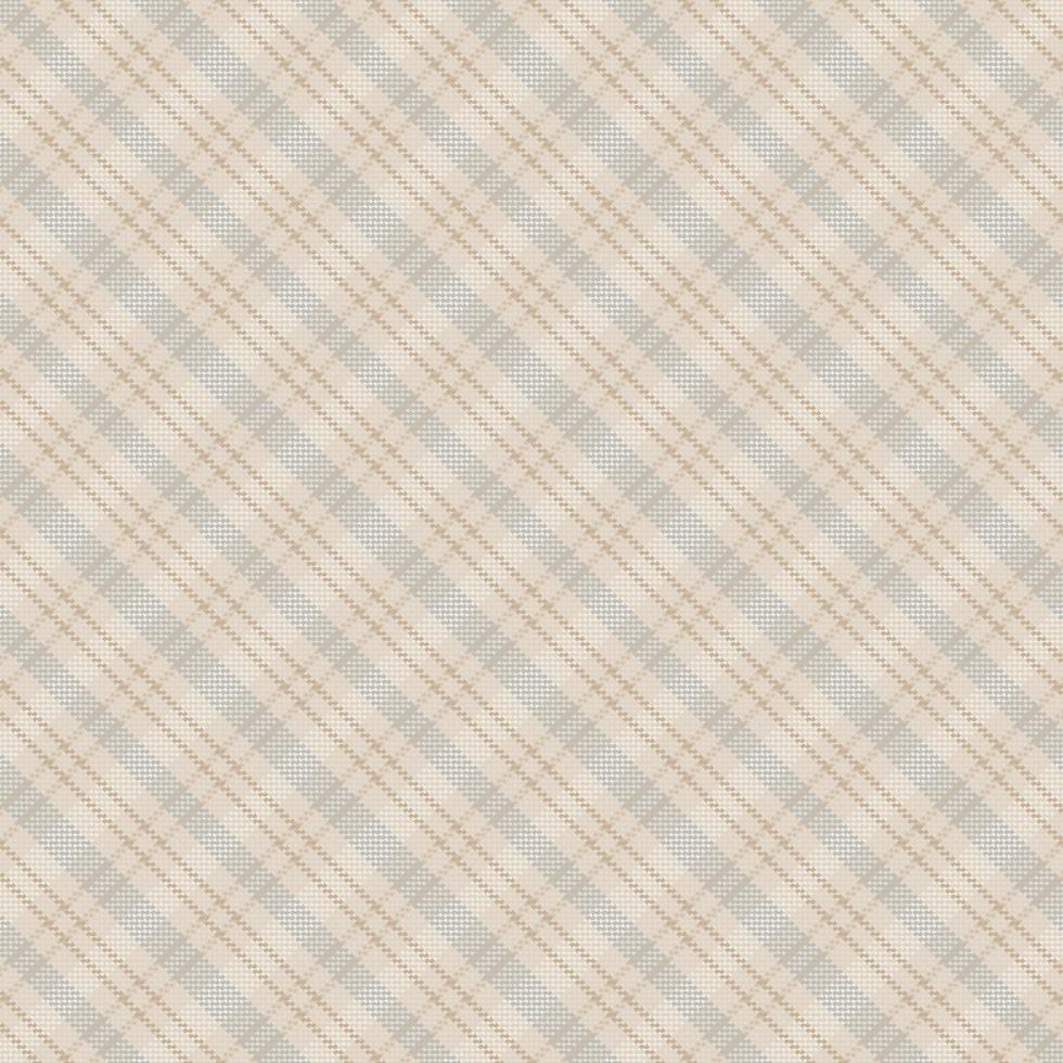 Tartan plaid pattern with texture and coffee color. vector