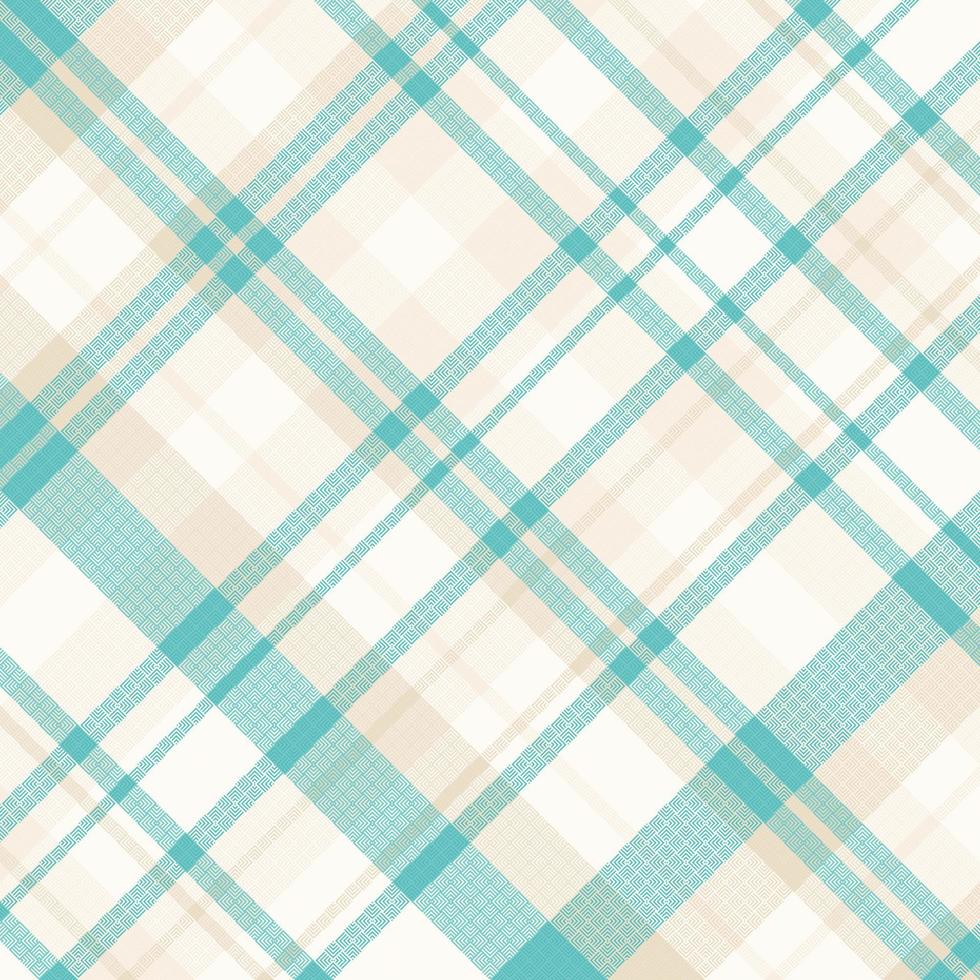 Tartan plaid pattern with texture and coffee color. vector