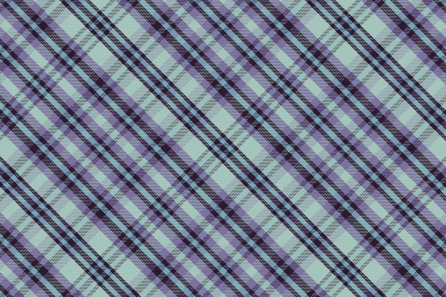 Tartan plaid pattern with texture and retro color. vector