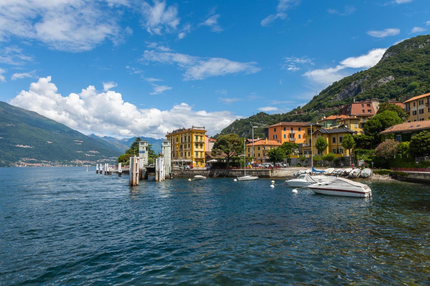 View over lake Como from Varenna photo