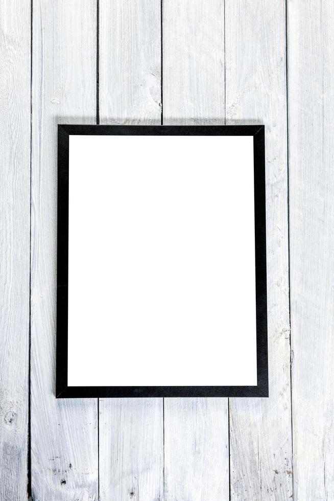 Empty frame with copy space photo