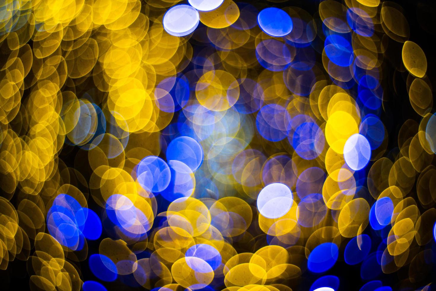 Abstract bokeh light shapes photo