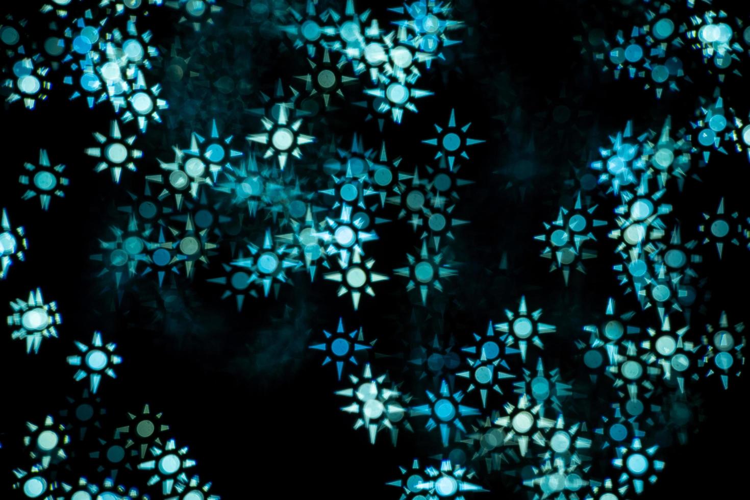 Abstract bokeh light shapes photo