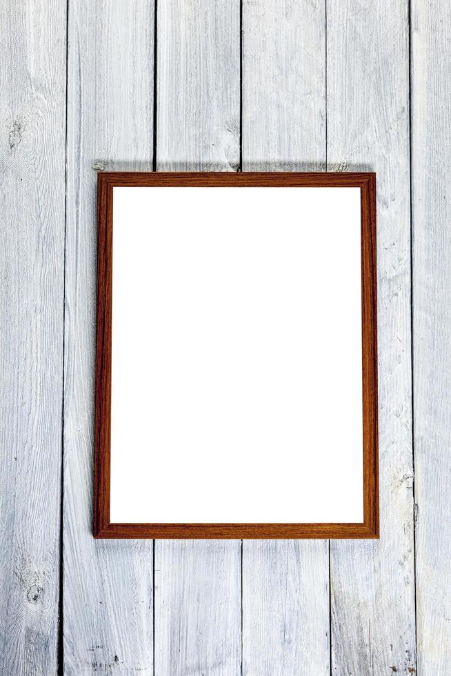Empty frame with copy space photo