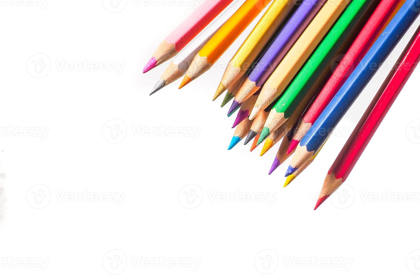 colored pencils for students to use in school or professional photo