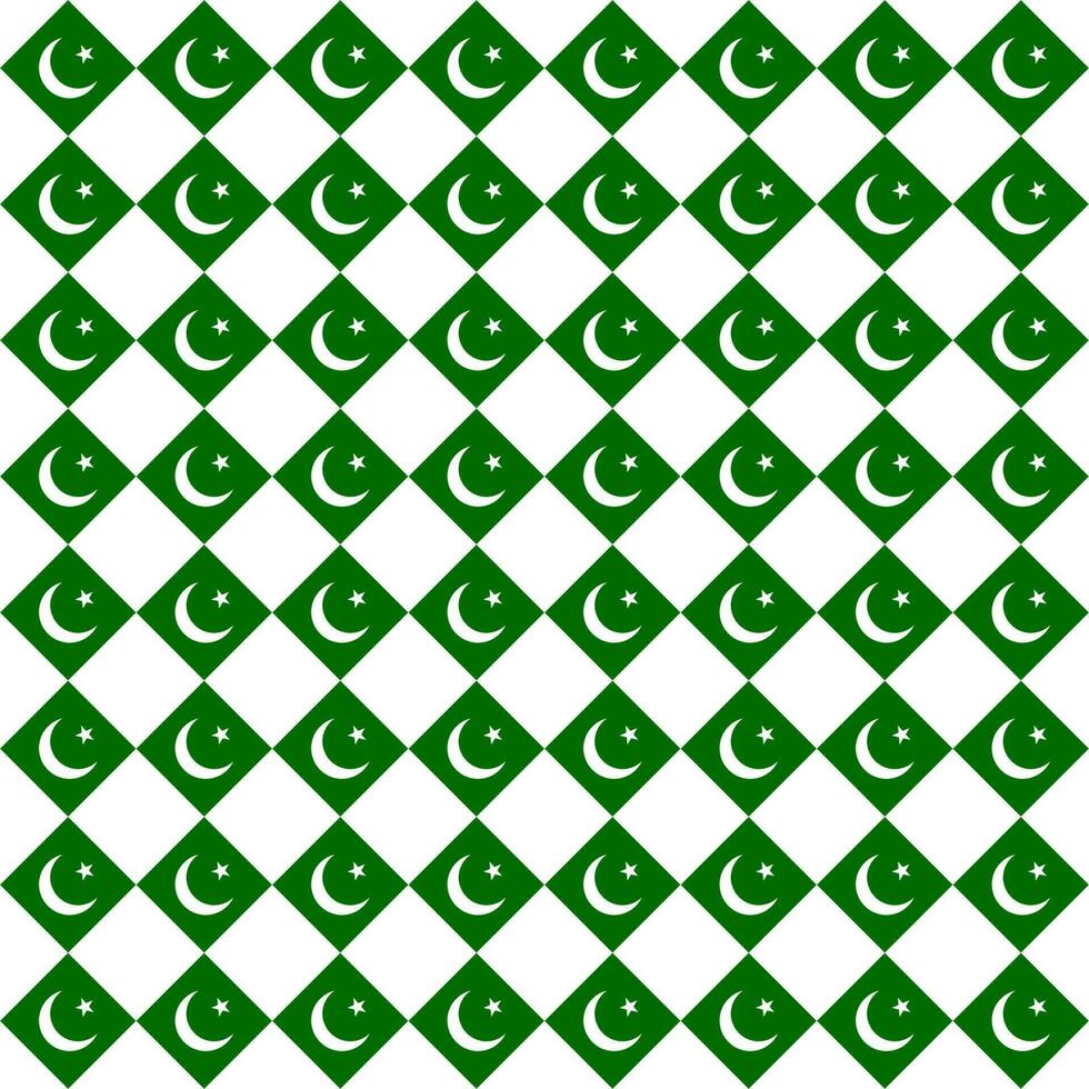 seamless background symbol flag national pakistan vector