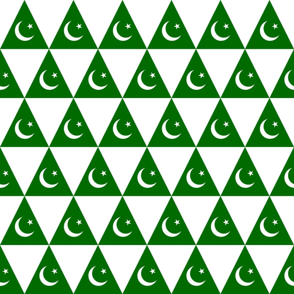 seamless background symbol flag national pakistan vector