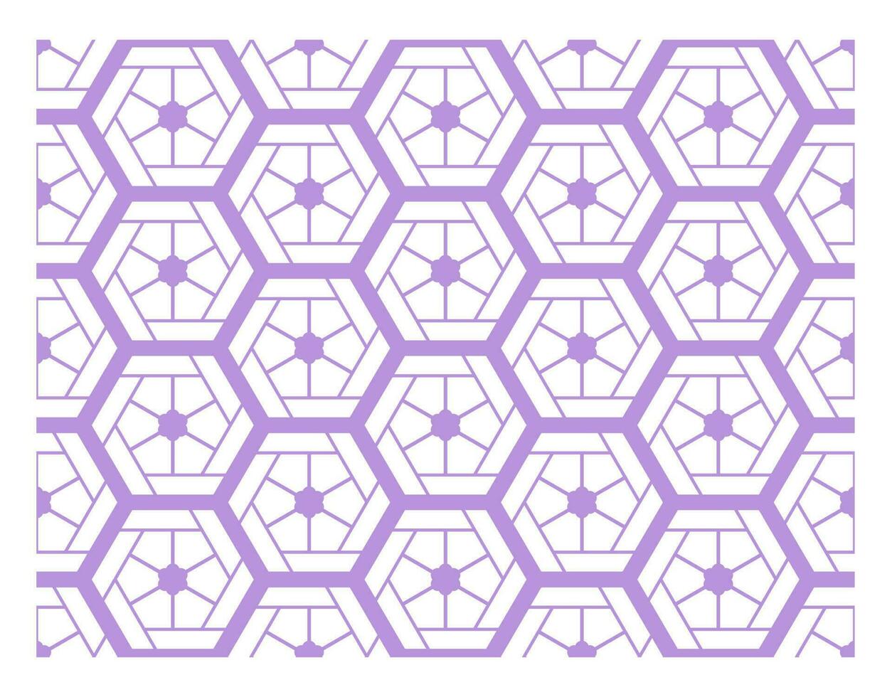 paquete hexagonal transparente con flores superpuestas multicolores. vector