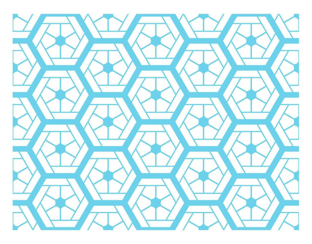 paquete hexagonal transparente con flores superpuestas multicolores. vector