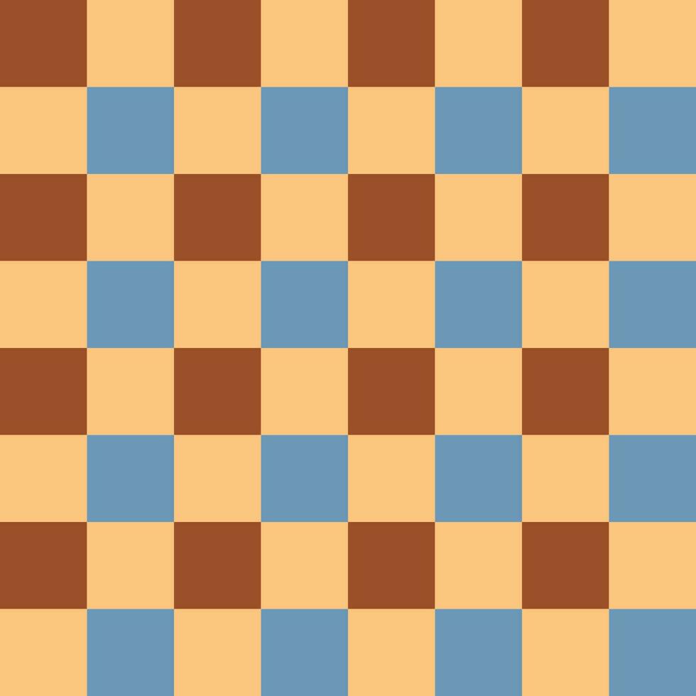 Seamless background with various patterns in creamy brown tones. vector