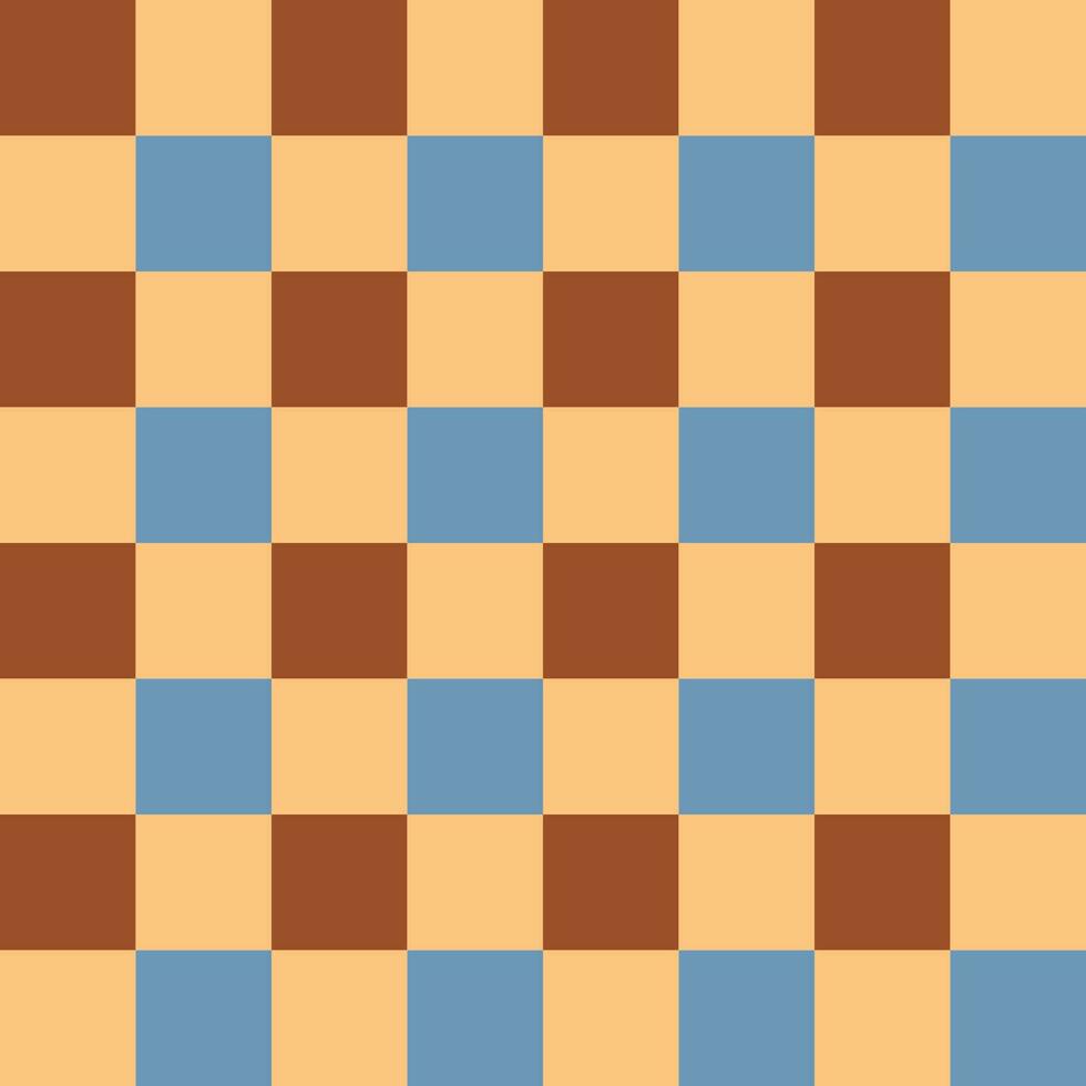 Seamless background with various patterns in creamy brown tones. vector