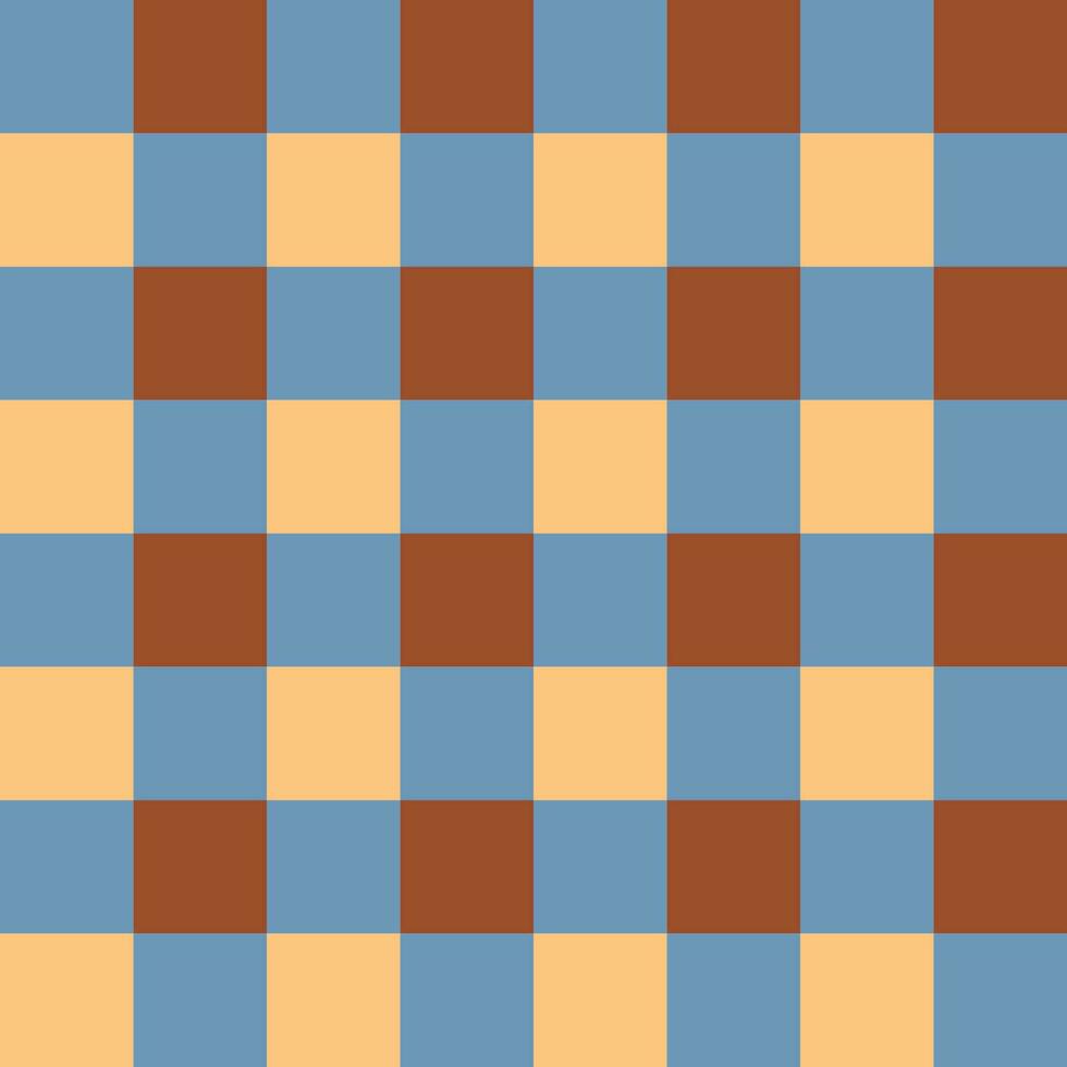 Seamless background with various patterns in creamy brown tones. vector