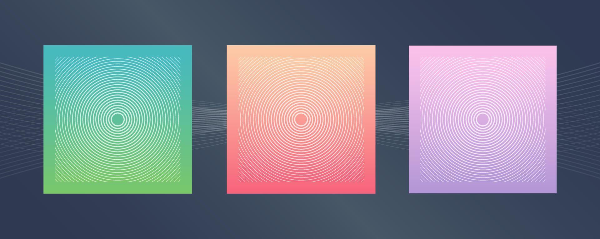 Modern abstract background set. social media background. Abstract gradient, pattern design, halftone gradient background, abstract gradient template. Abstract presentation background. vector