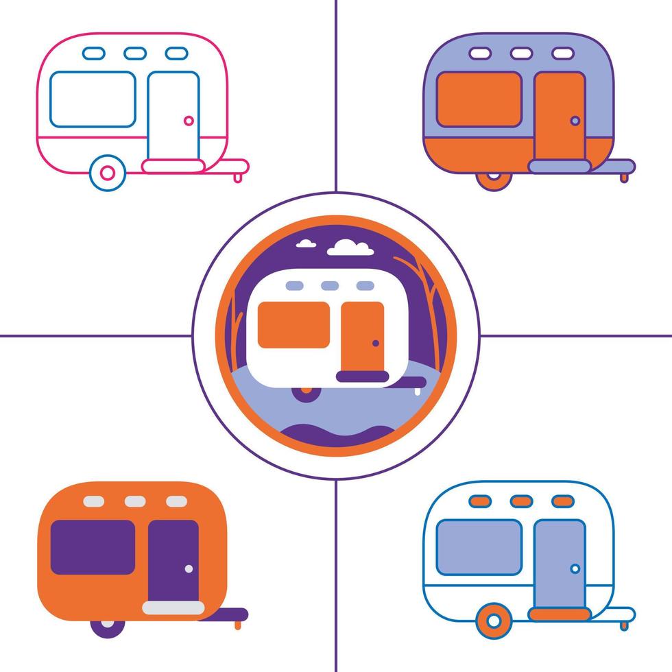 Transportation Element Vector Art Illustration