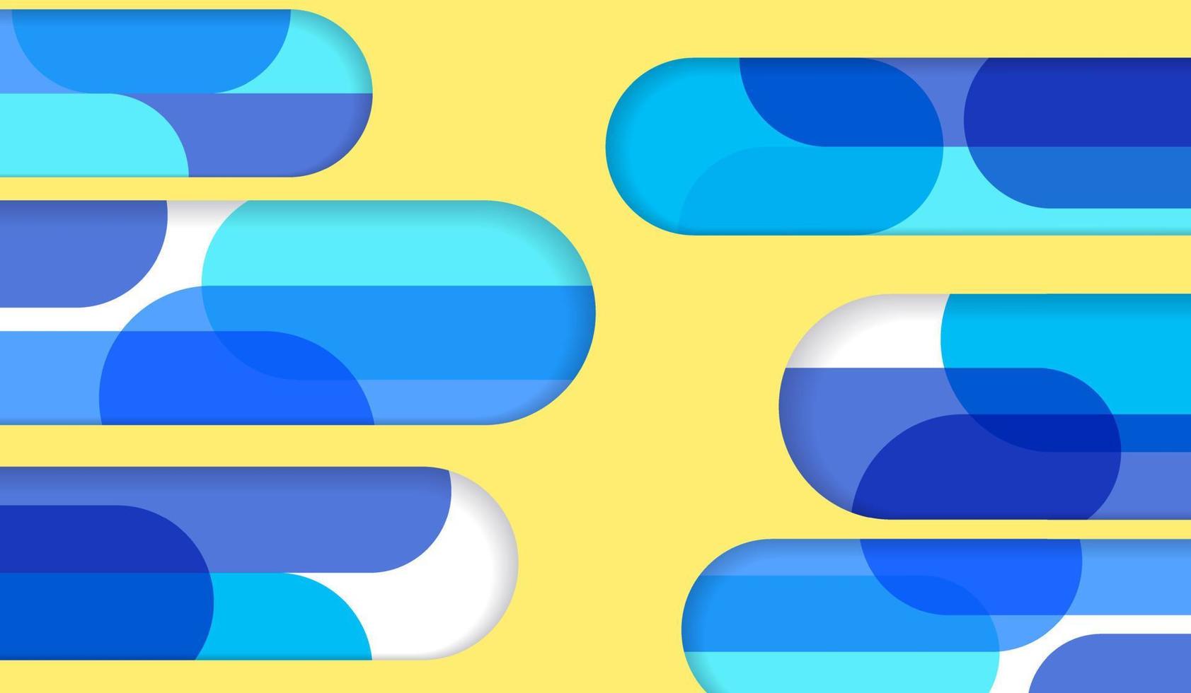 Modern abstract banner with flat design, vector illustrator.