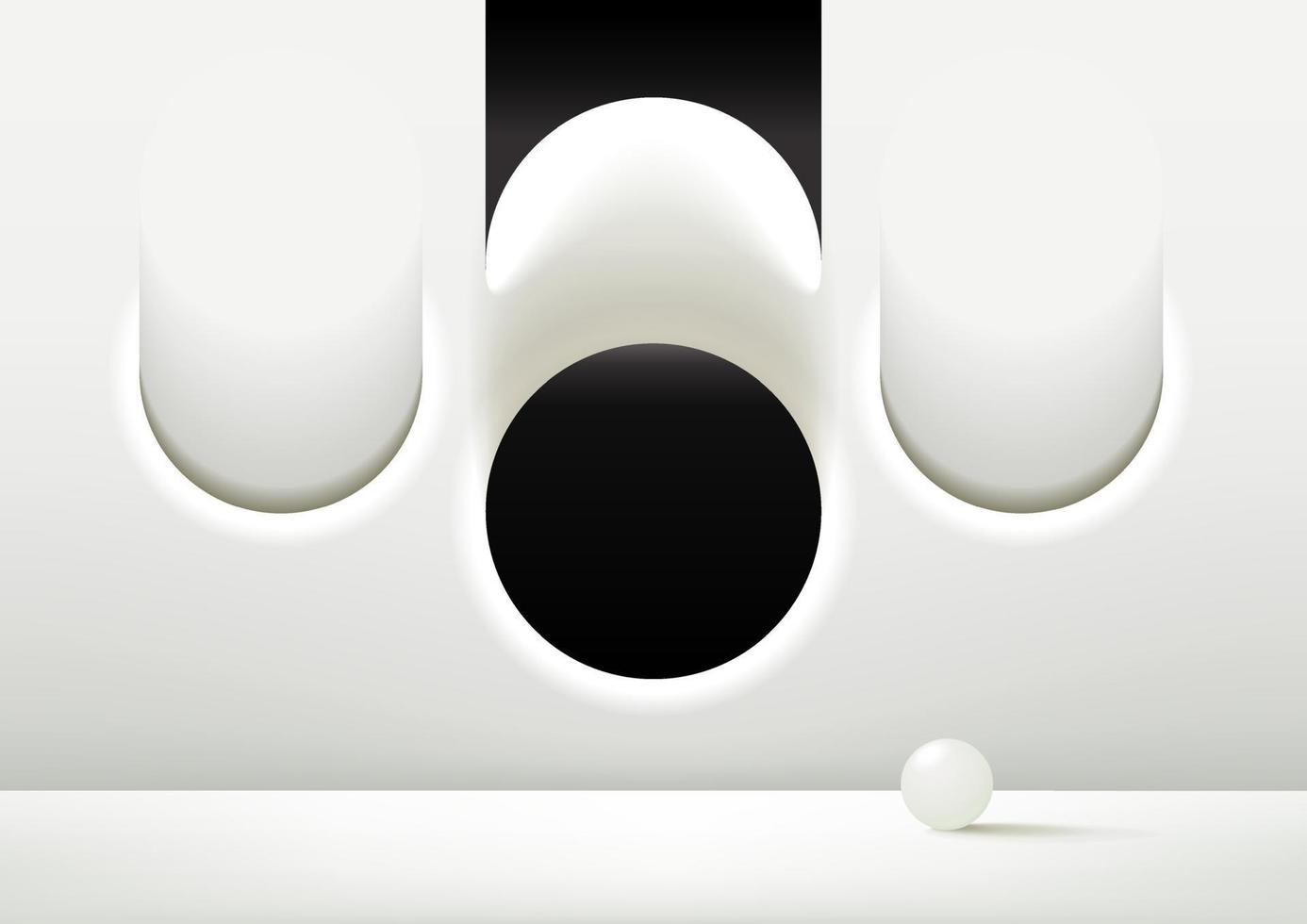 Abstract background, scene for product display, 3d rendering. vector