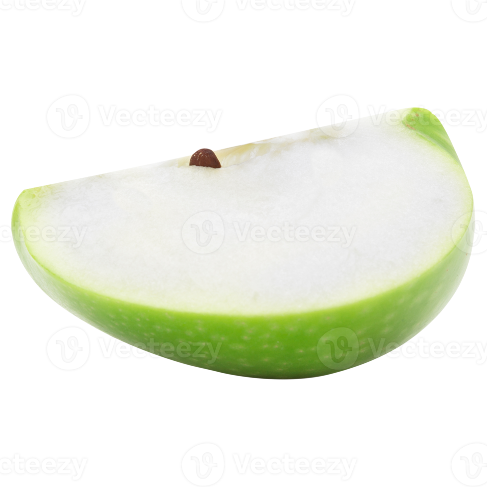 Green apples cutout, Png file