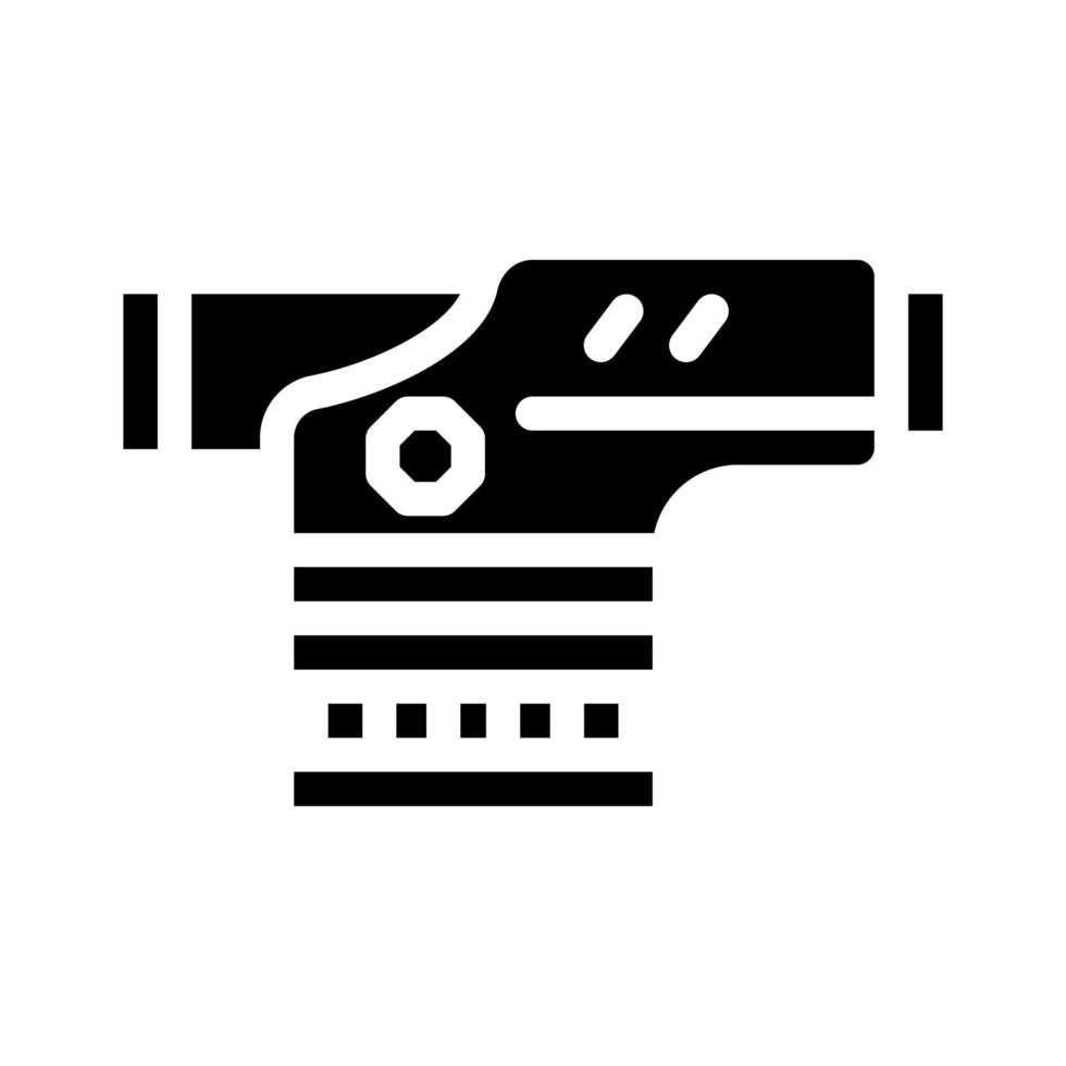 optical level gadget glyph icon vector illustration