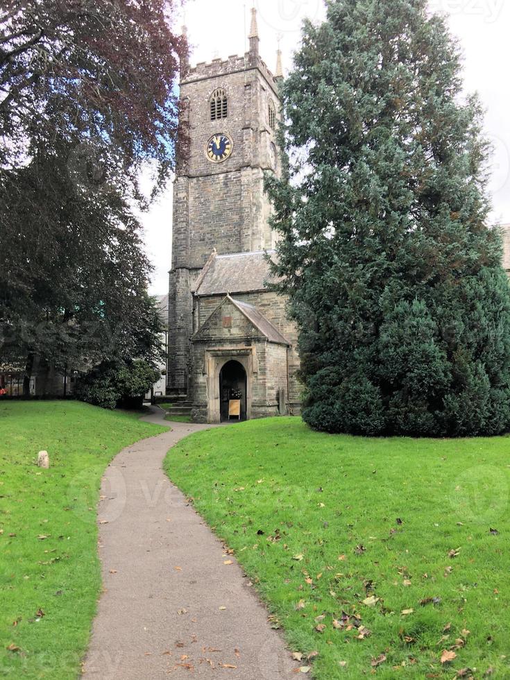 A view of Tavistock in Cornwall photo