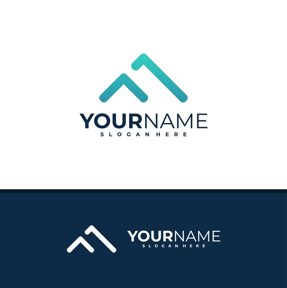 Letter F logo design vector, Creative F logo concepts template illustration. vector
