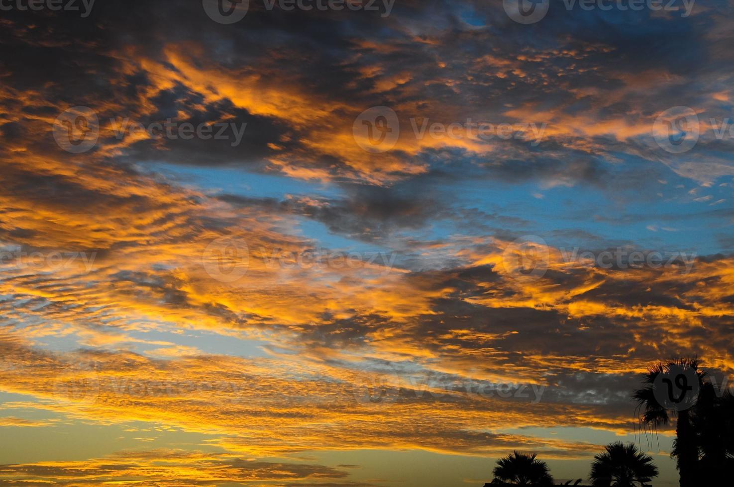 Clouds over the Atlantic Ocean photo