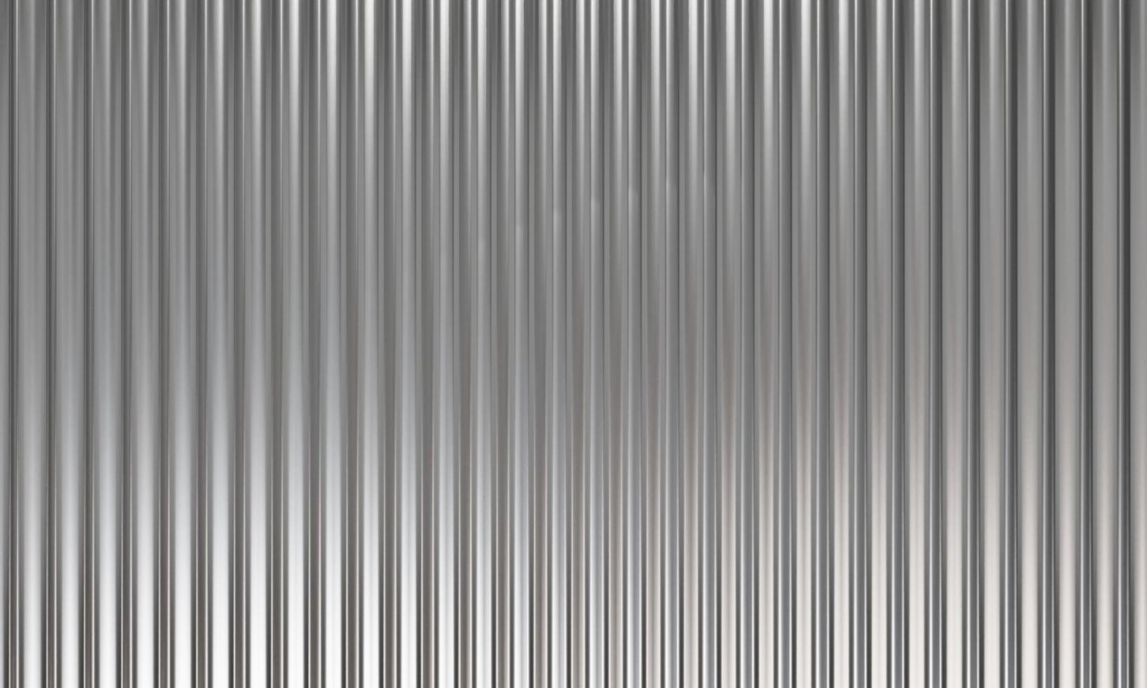 Corrugated metal texture galvanize steel 3D render Background photo