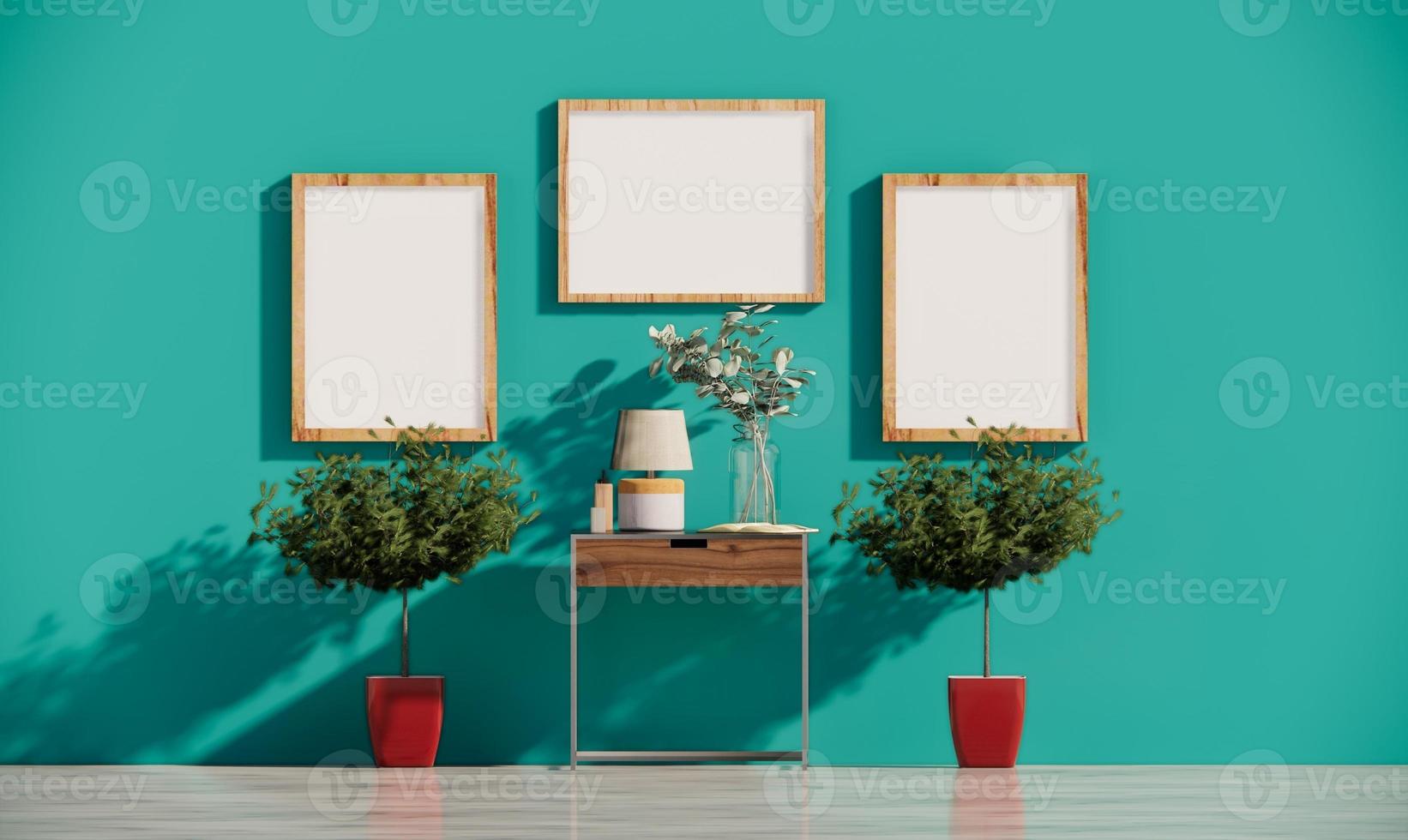 mock up frame for graphic designer photo