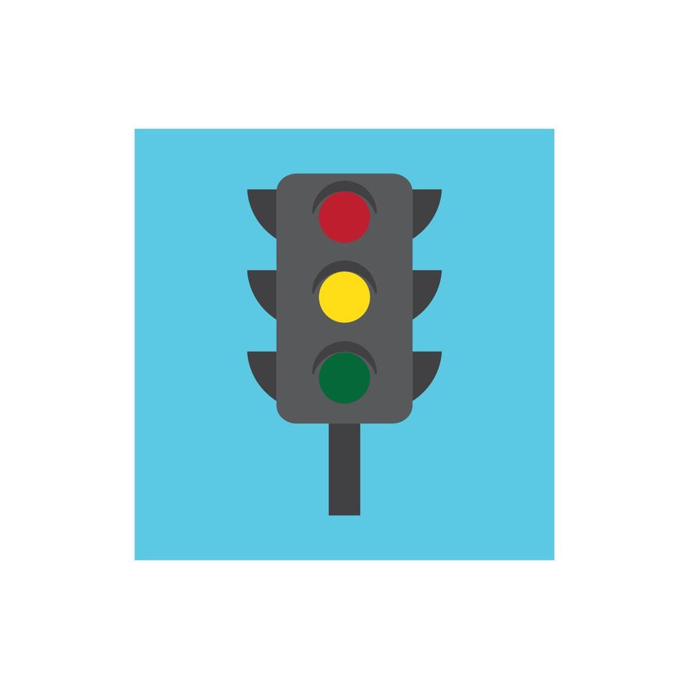 Traffic Light icon vector