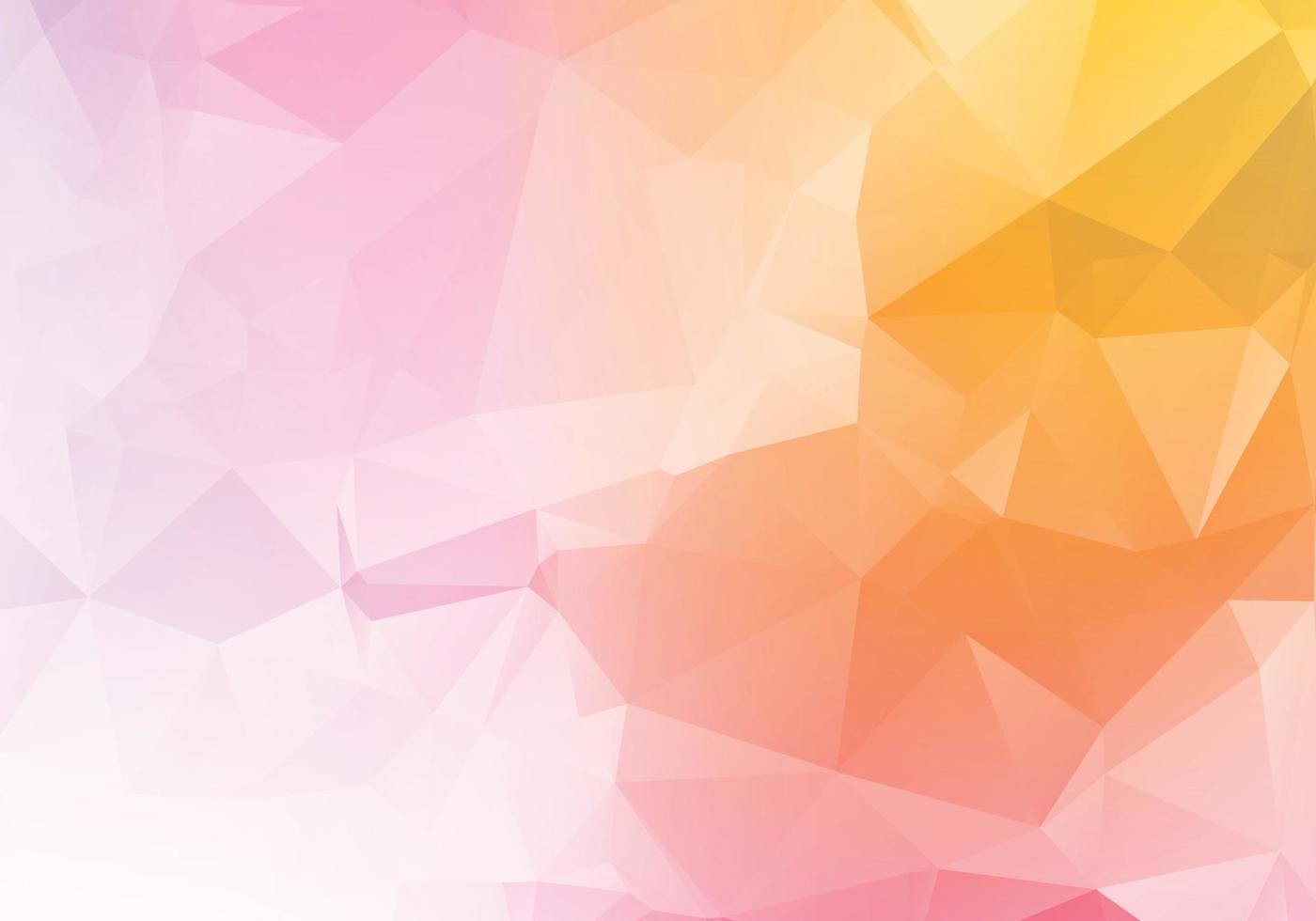 Modern low poly colorful triangle shapes background vector