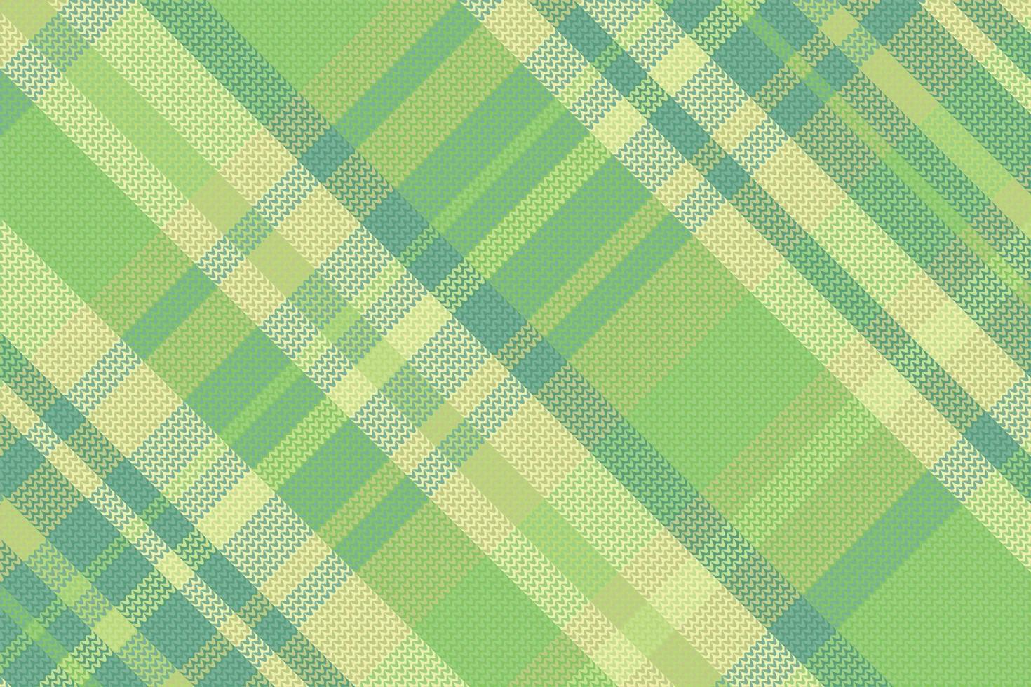 Tartan plaid pattern with texture and summer color. vector