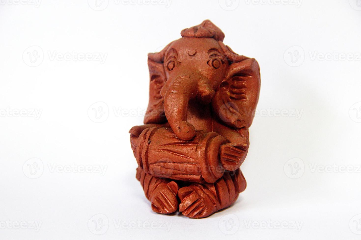 Icon of Drum Beating Ganesha photo