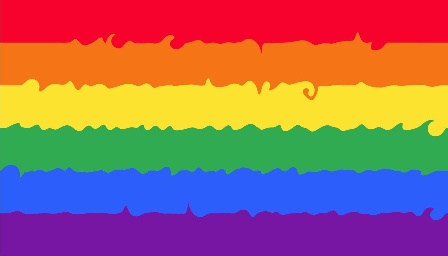 flags with lgbtq symbol colors are good for templates vector
