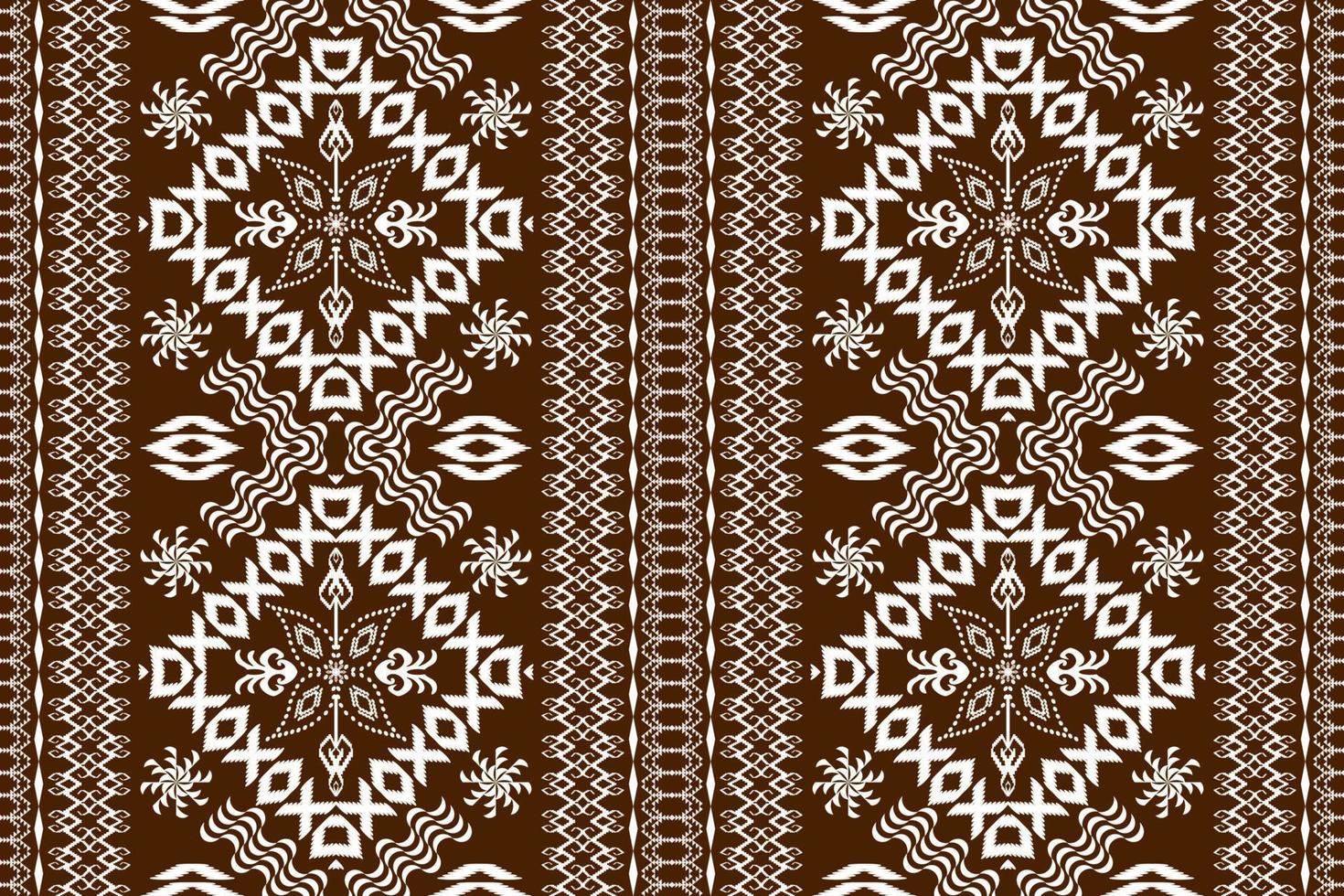 Beautiful embroidery.geometric ethnic oriental pattern traditional.Aztec style,abstract,vector,illustration.design for texture,fabric,clothing,wrapping,fashion,carpet,print. vector
